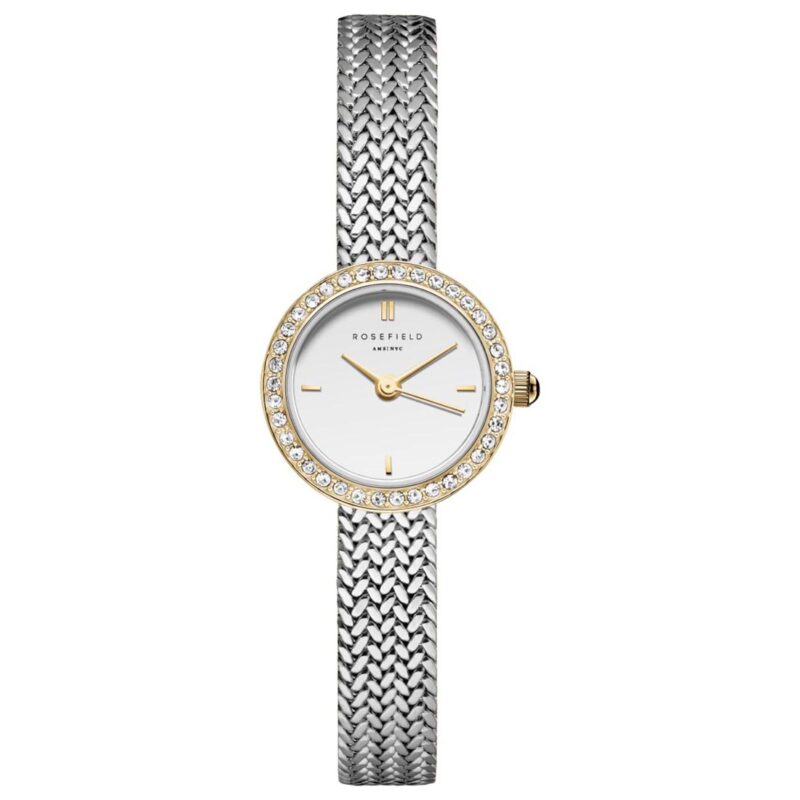 ROSEFIELD Mini Small Edit Two Tone Stainless Steel Bracelet MWSMG-M06
