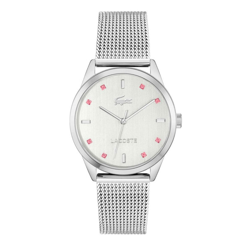 LACOSTE Crystals Silver Stainless Steel Bracelet 2001342