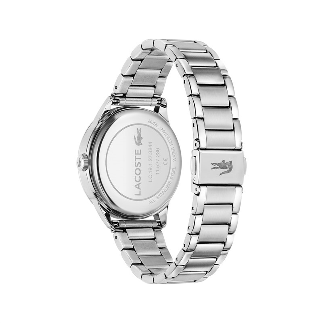 LACOSTE Crystals Silver Stainless Steel Bracelet 2001409