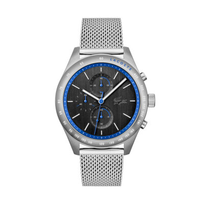 LACOSTE Chronograph Silver Stainless Steel Bracelet 2011298