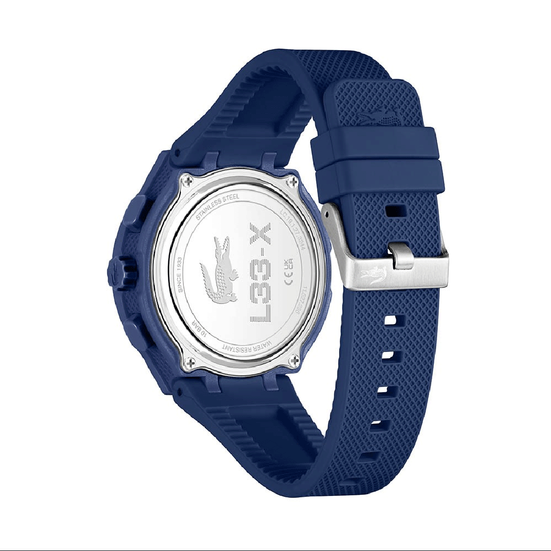 LACOSTE Blue Rubber Strap 2011370