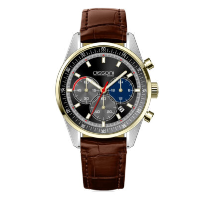 DISSONI Brown Leather Strap B226