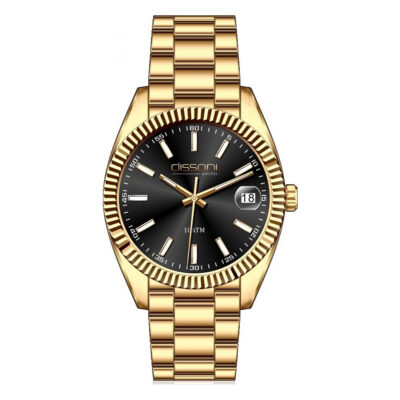 DISSONI Gents Gold Stainless Steel Bracelet B266