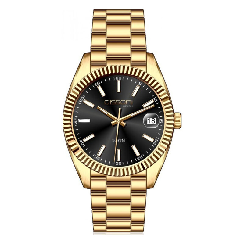 DISSONI Gents Gold Stainless Steel Bracelet B266