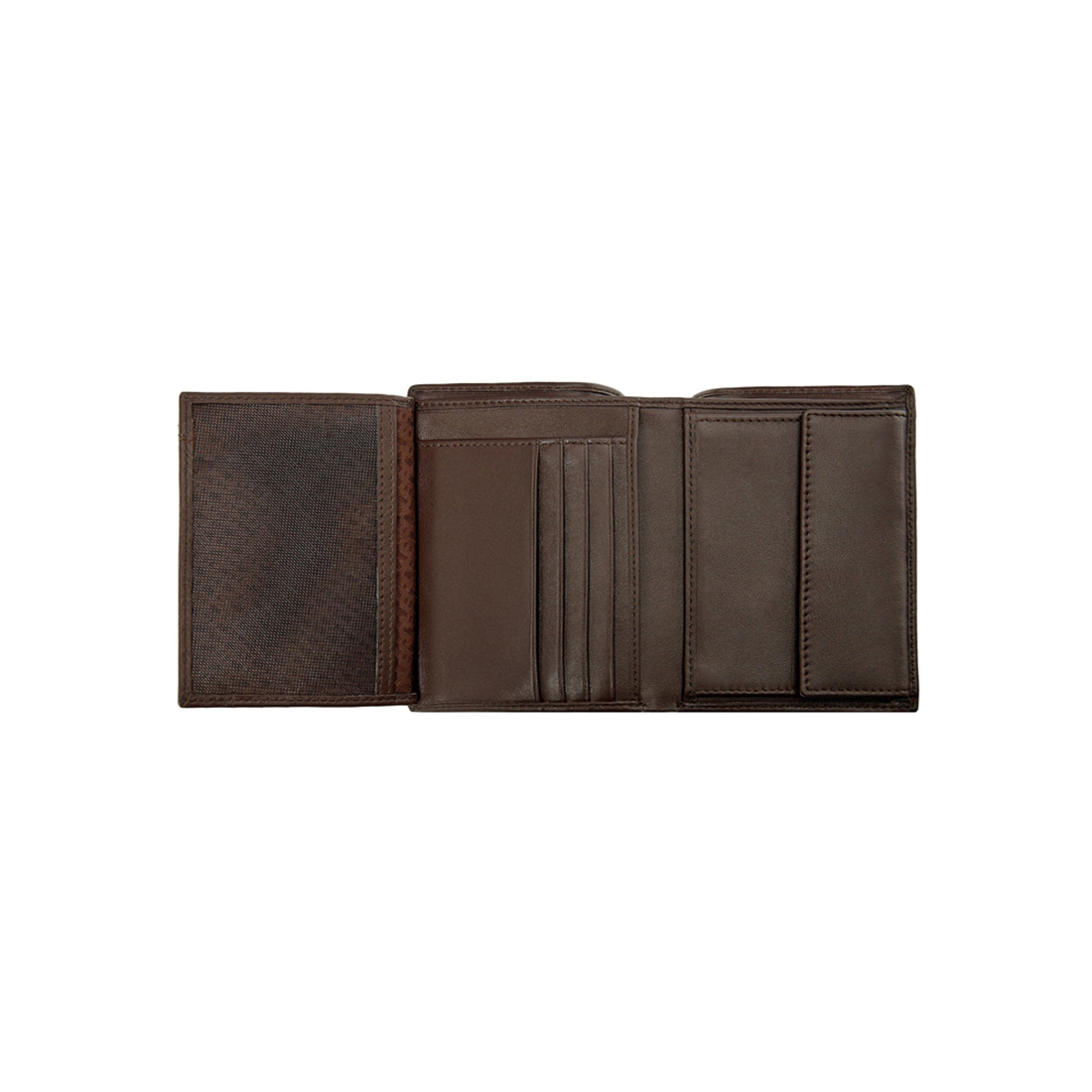 BOSS Classic Smooth Money Wallet Vertical Flap Brown HLO403Y