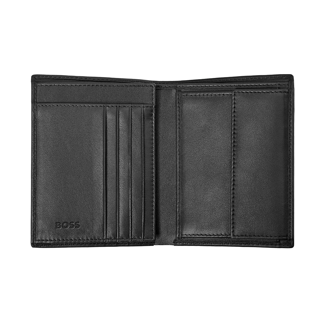 BOSS Iconic Money Wallet With Flap Black HLG421A