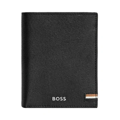 BOSS Iconic Money Wallet With Flap Black HLG421A