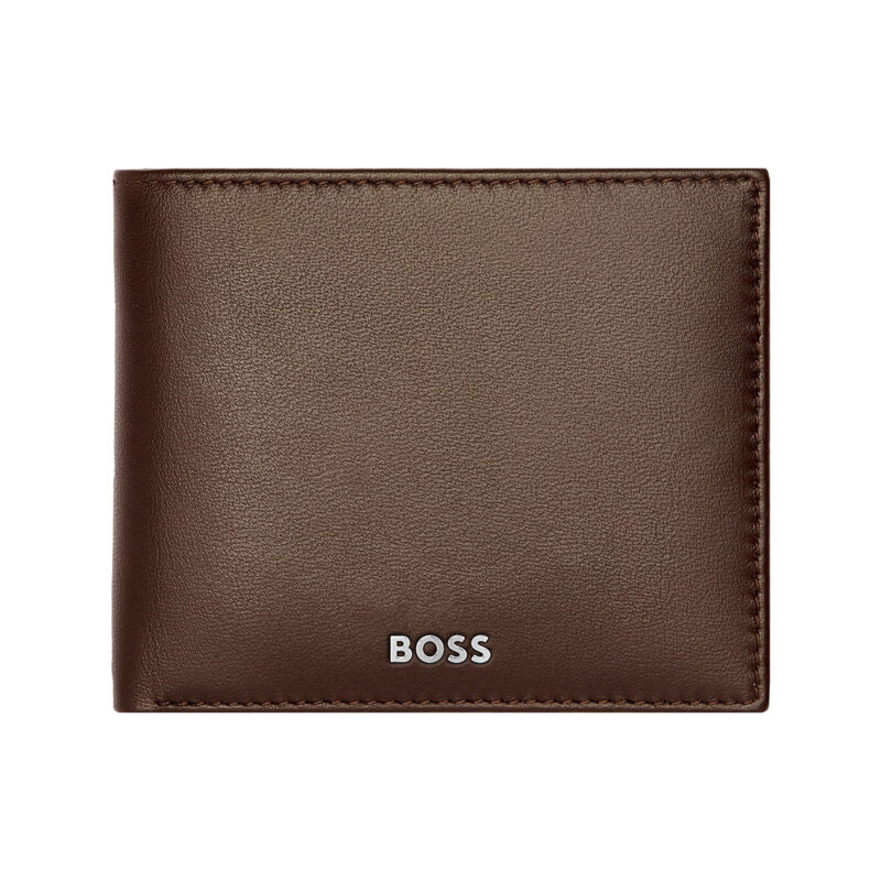 BOSS Classic Smooth Coins purse Brown HLM403Y