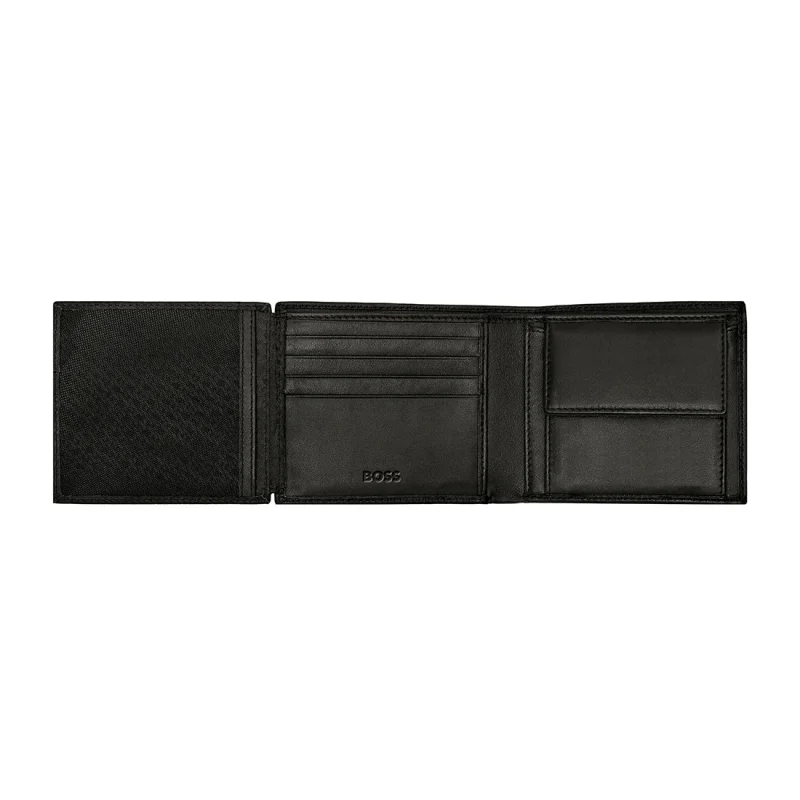 BOSS Iconic Money Wallet With Flap Black HLN421A
