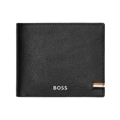 BOSS Iconic Money Wallet With Flap Black HLN421A