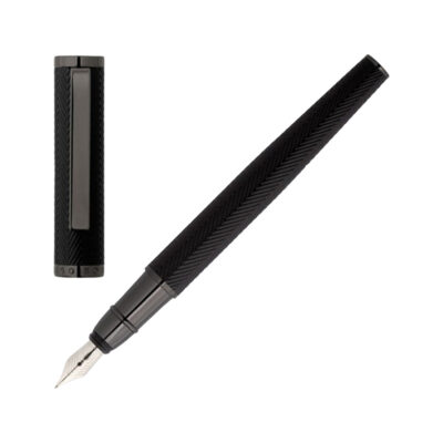 HUGO BOSS Formation Herringbone Fountain Pen Gun HSI1062D