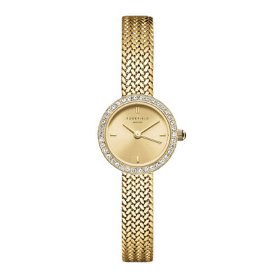 ROSEFIELD Mini Small Edit Gold Stainless Steel Bracelet MCGMG-M03