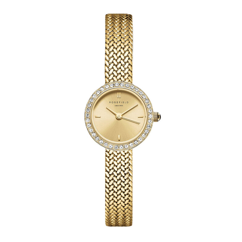 ROSEFIELD Mini Small Edit Gold Stainless Steel Bracelet MCGMG-M03