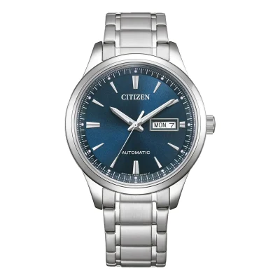 CITIZEN Automatic Chronograph Silver Stainless Steel Bracelet NY4058-79LE