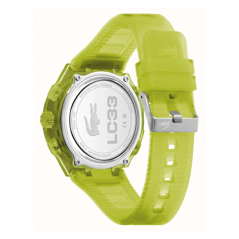 LACOSTE Green Rubber Strap 2011432