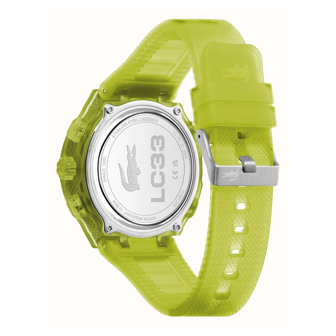 LACOSTE Green Rubber Strap 2011432