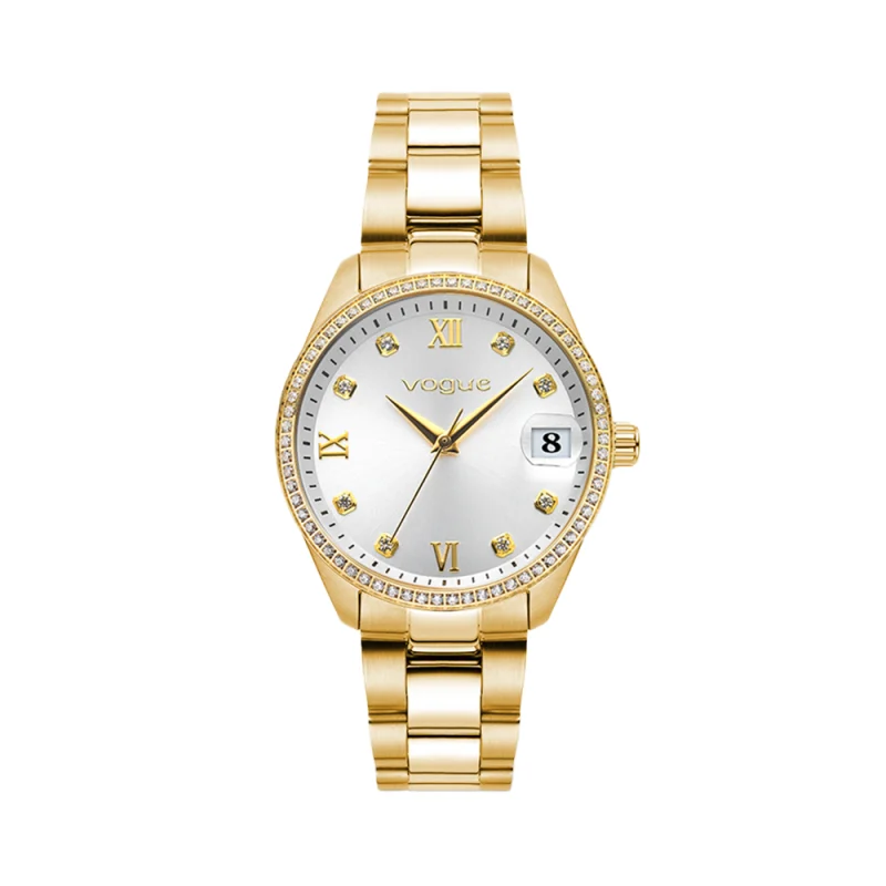 VOGUE Reina Medium Gold Stainless Steel Bracelet 2020614244