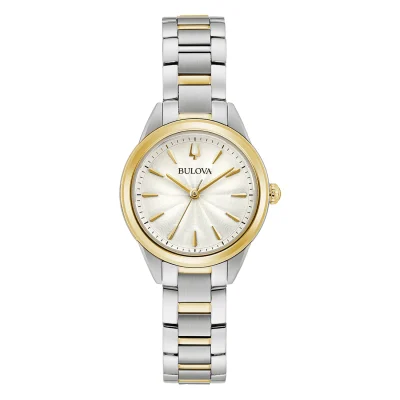 BULOVA Sutton Two Tone Stainless Steel Bracelet 98L277