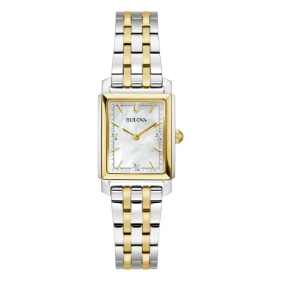 BULOVA Sutton Two Tone Stainless Steel Bracelet 98P220
