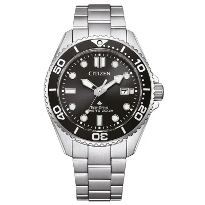 CITIZEN Promaster Eco-Dive Silver Stainless Steel Bracelet BN0261-51E
