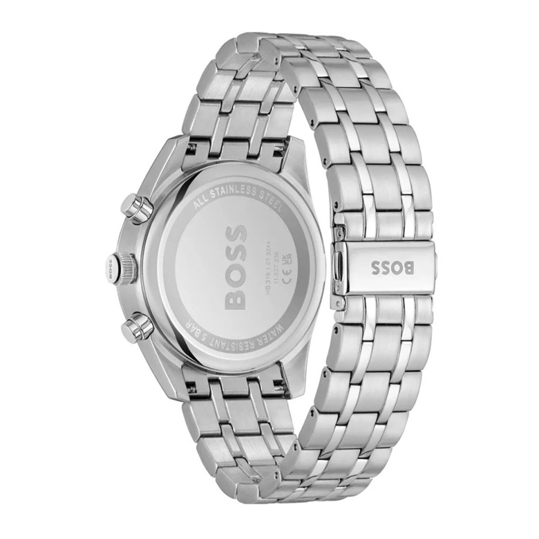 BOSS Skytraveller Chronograph Silver Stainless Steel Bracelet 1514151