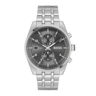 BOSS Skytraveller Chronograph Silver Stainless Steel Bracelet 1514151