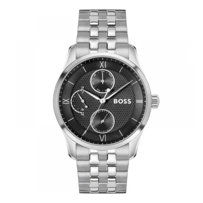BOSS Principle Silver Stainless Steel Bracelet 1514274