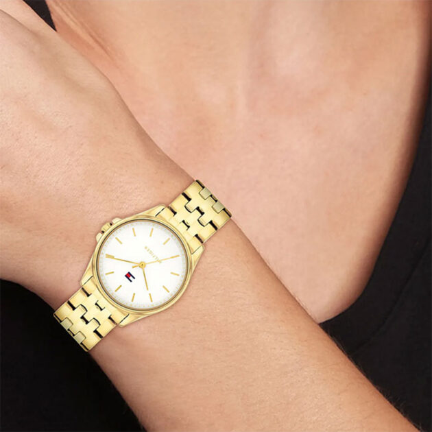 TOMMY HILFIGER Tyson Gold Stainless Steel Bracelet 1782773 - Image 3