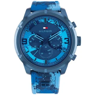 TOMMY HILFIGER Wild Blue Rubber Strap 1792073