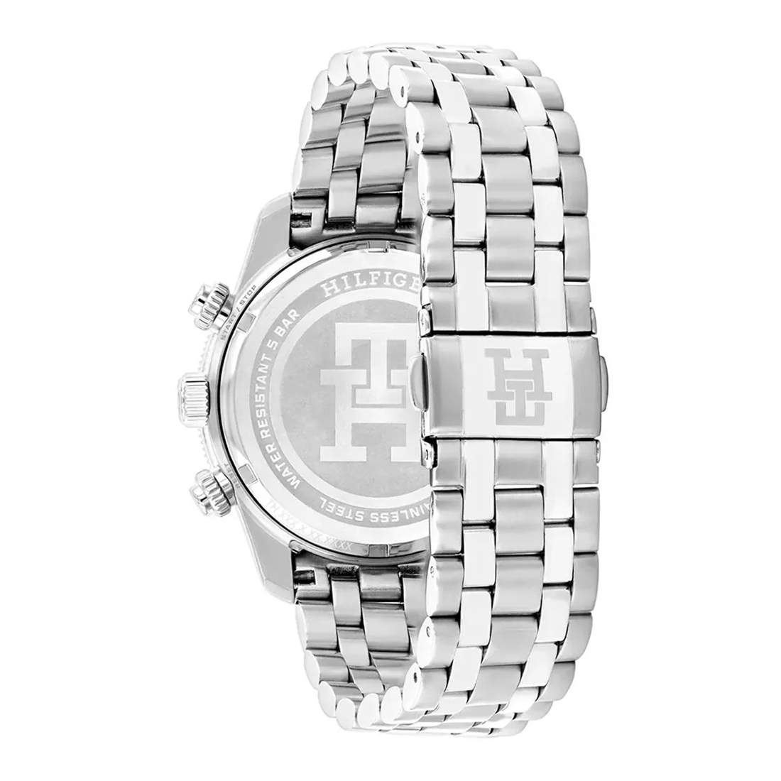 TOMMY HILFIGER Lance Chronograph Silver Stainless Steel Bracelet 1792186
