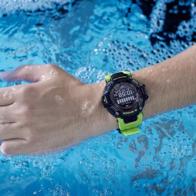 G-SHOCK G-Squad Smart Green Rubber Strap GBD-H2000-1A9ER - Image 6