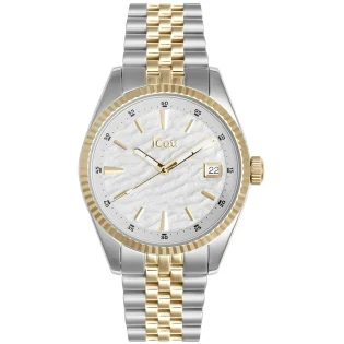 JCOU Queen's Land Two Tone Stainless Steel Bracelet JU19071-3