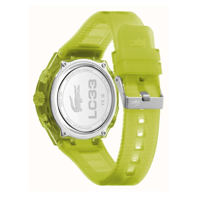 LACOSTE Green Rubber Strap 2011432 - Image 2