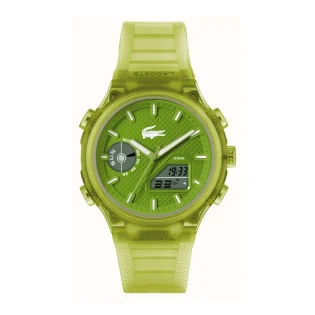 LACOSTE Green Rubber Strap 2011432