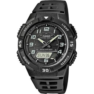 CASIO Standard Collection Tough Solar Black Rubber Strap  AQ-S800W-1BVEF