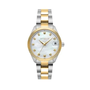 VOGUE Reina Medium Two Tone Stainless Steel Bracelet 2020614263