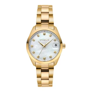 VOGUE Reina Mini Gold Tone Stainless Steel Bracelet 2020614341