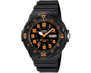 CASIO Standard Collection Black Rubber Strap MRW-200H-4BVDF
