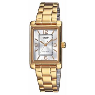 CASIO Standard Collection Gold Stainless Steel Bracelet LTP-1234PG-7AEF