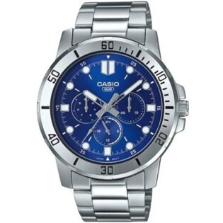 CASIO Standard Collection Silver Stainless Steel Bracelet  MTP-VD300D-2EUDF