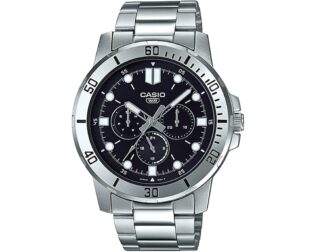 CASIO Standard Collection Silver Stainless Steel Bracelet MTP-VD300D-1EUDF