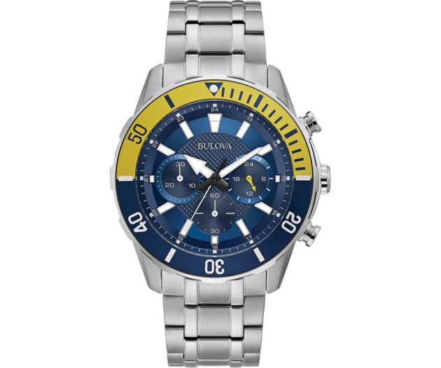 BULOVA Sport Stainless Steel Bracelet 98A245