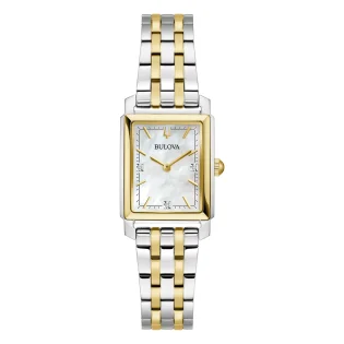 BULOVA Sutton Two Tone Stainless Steel Bracelet 98P220