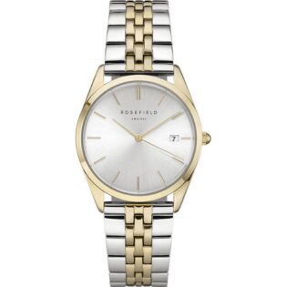 ROSEFIELD  The Ace Two Tone Stainless Steel Bracelet  ACSGD-A01