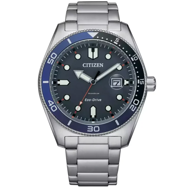 CITIZEN Eco-Drive Silver Stainless Steel Bracelet AW1761-89L