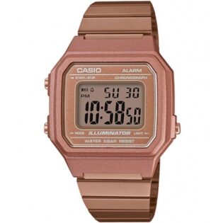 CASIO Vintage Collection Rose Gold Stainless Steel Bracelet B-650WC-5AEF