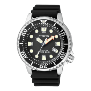 CITIZEN Promaster Eco-Driver Black Rubber Strap BN0150-10E
