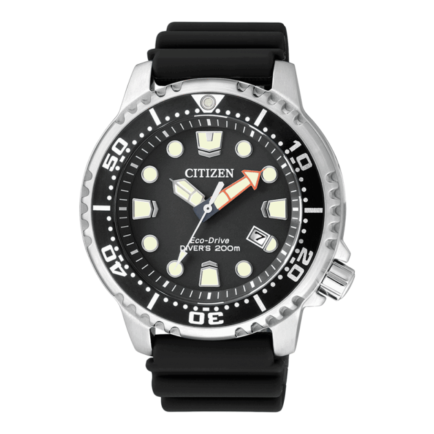 CITIZEN Promaster Eco-Driver Black Rubber Strap BN0150-10E