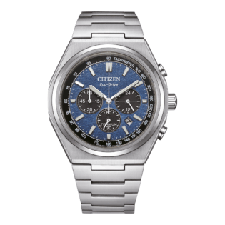 CITIZEN Zenshin Eco-Drive Chronograph Super Titanium Bracelet CA4610-85L