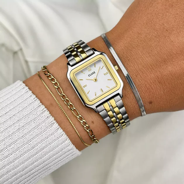 CLUSE  Gracieuse Petite Two Tone Stainless Steel Bracelet CW11801 - Image 4